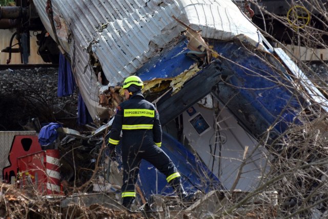 Uhapšen saobraćajni inspektor Grčkih železnica zbog katastrofalne nesreće