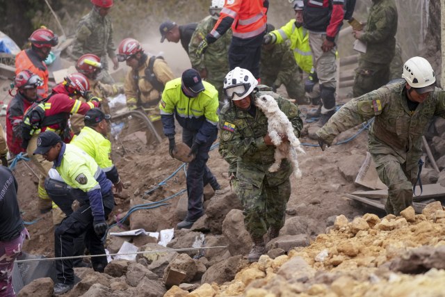 Raste broj stradalih i povreðenih u klizištima u Ekvadoru