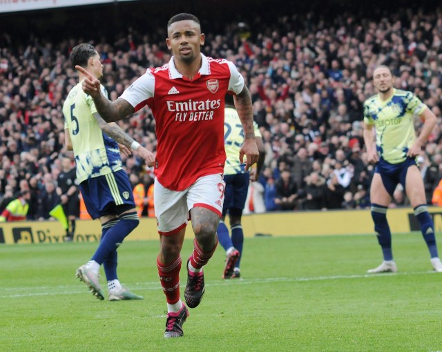 Arsenal ne posustaje, dva gola Žezusa u pobedi nad Lidsom VIDEO