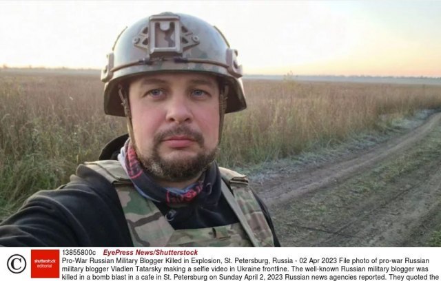 She killed a Russian military blogger? PHOTO/VIDEO