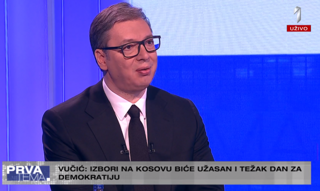 Vučić announced: We are waiting for an occupation. But if you go after our people...
