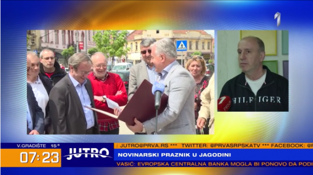 Novinarski praznik u Jagodini VIDEO