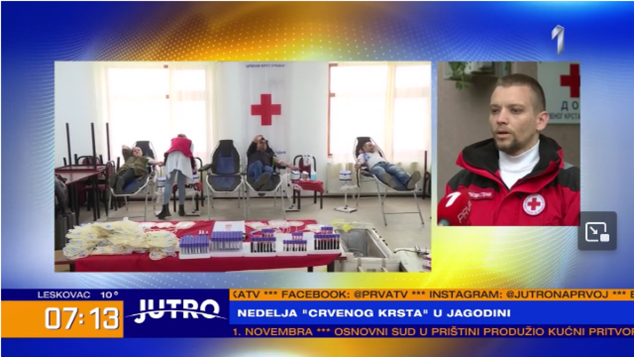 Nedelja Crvenog krsta u Jagodini VIDEO B92 Lokal Najnovije i