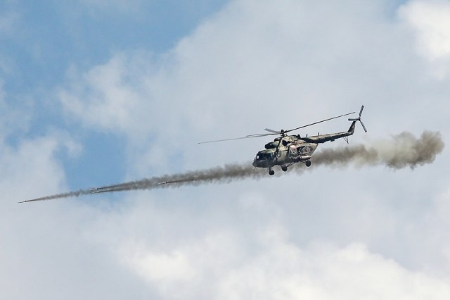 Obraèun na nebu: Ruski Su-35 oborio Mi-8