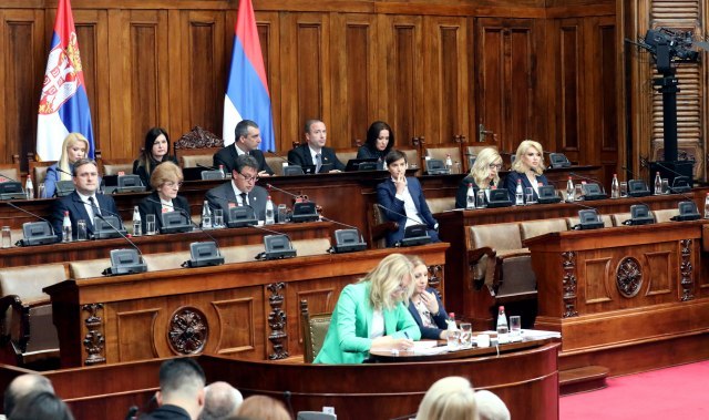 Today, Serbian Assembly continues discussion on the security situation