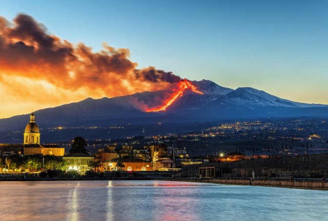 "Po nama pada vreli pepeo": Italijan Dario otkriva kako izgleda erupcija vulkana Etna