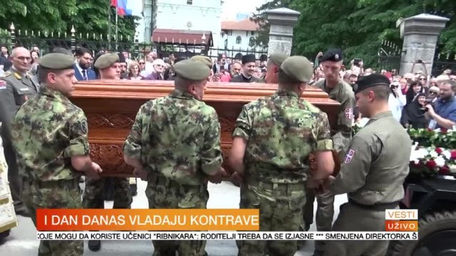 The relics of Saint Nicholas of Serbia arrived in Belgrade VIDEO