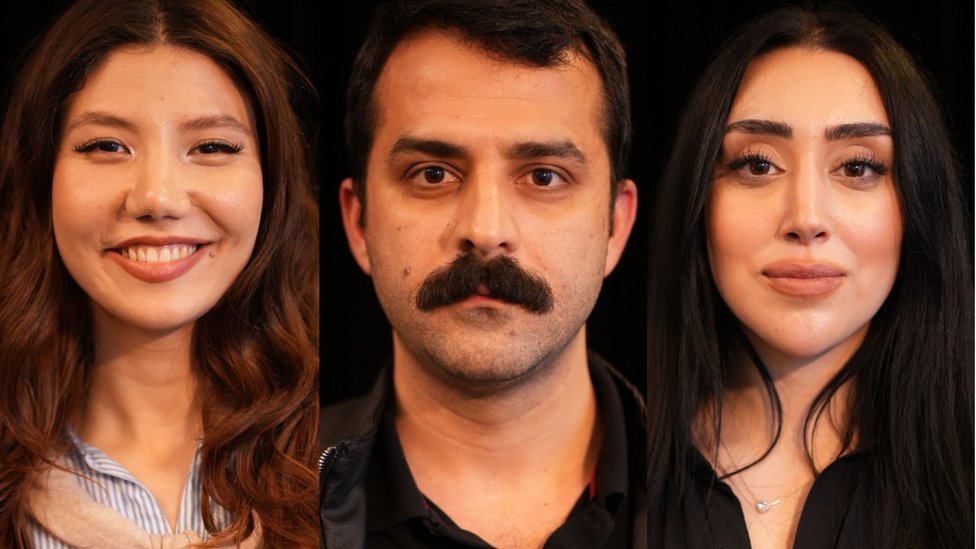 Elif Arslan, Omer Faruk Èeèen i Elif Atis kažu da su izbeglice glavni problem u Turskoj./BBC