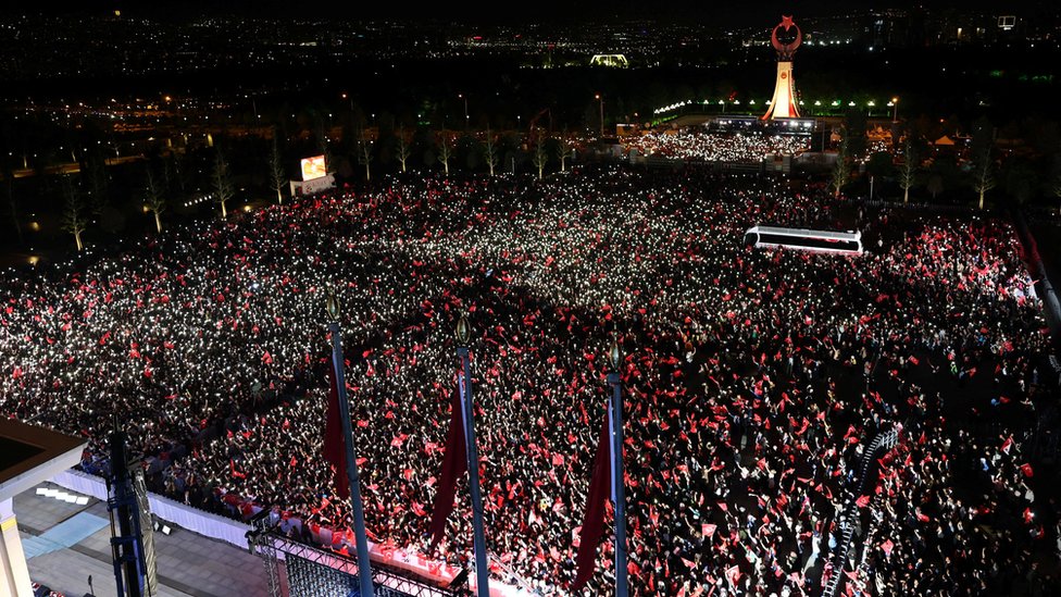 Ogroman broj Erdoganovih pristalica u Ankari/PRESIDENTIAL PRESS OFFICE/Reuters