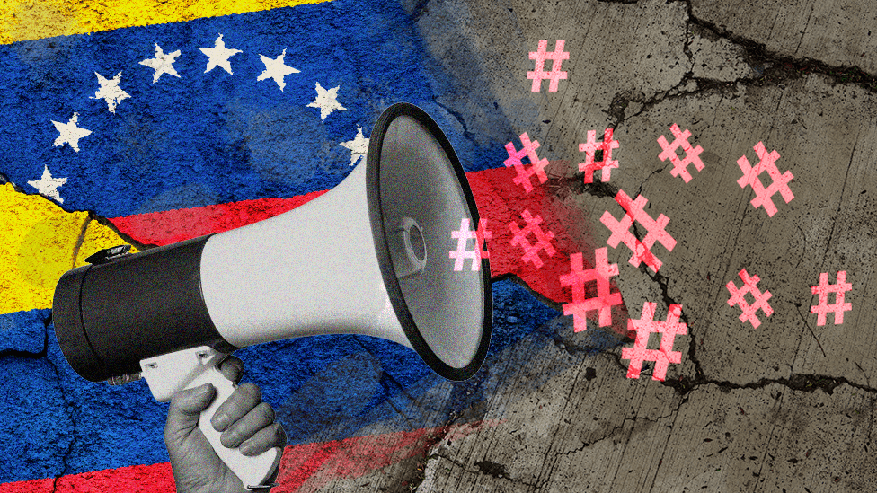 Venecuelanska vlada èesto koristi heštegove na Tviteru kako bi dobila podršku/BBC