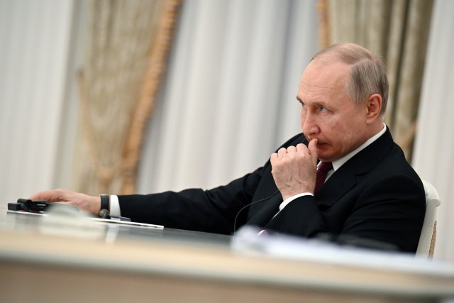 Tanjug/Alexey Filippov, Sputnik, Kremlin Pool Photo via AP