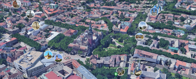 Od Prozivke do nove gradske fontane – evo šta se može videti u 3D dimenziji Subotice
