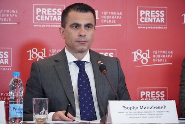 Mediji: Đorđe Milićević imenovan za vršioca dužnosti ministra prosvete