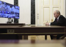 Tanjug/Gavriil Grigorov, Sputnik, Kremlin Pool Photo via AP