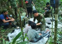 Deca su provela oko 40 dana u džungli u Kolumbiji pre nego što su ih spasioci pronašli/Reuters