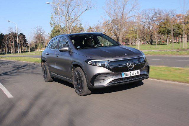 Test električnog automobila: Mercedes-Benz EQA 250