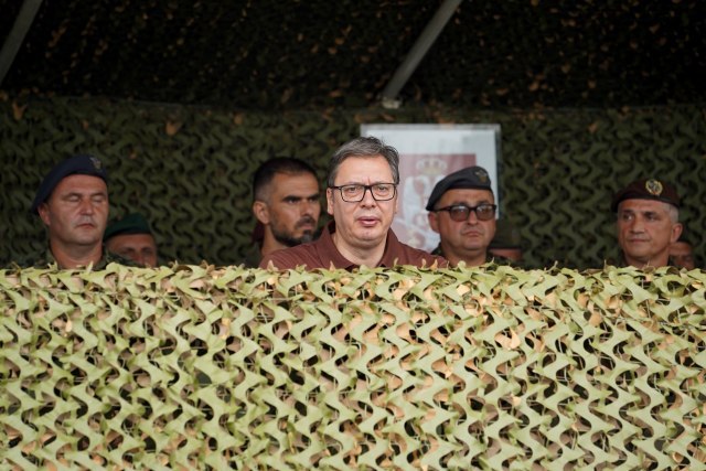 Serbian Army is ready: Aleksandar Vučić issued the command PHOTO