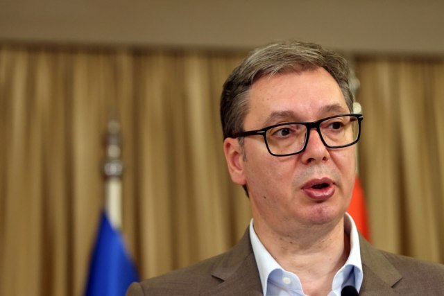 Vučić and Lord Peach talked