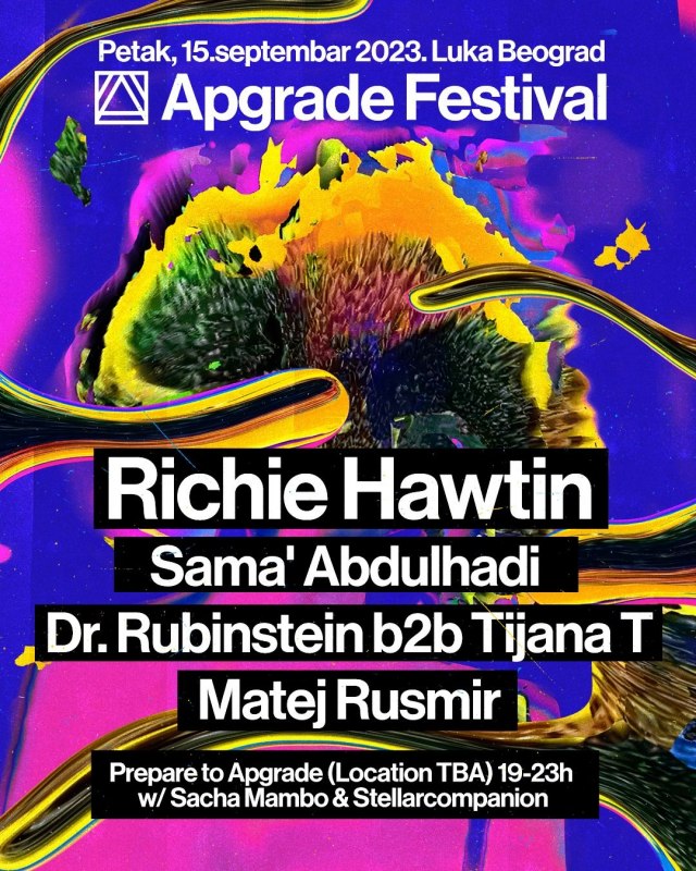 Richie Hawtin uz Samu’ Abdulhadi otvara Apgrade festival
