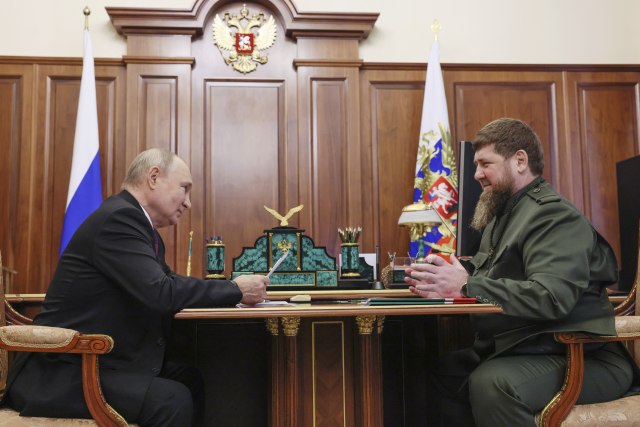 Tanjug/Mikhail Metzel, Sputnik, Kremlin Pool Photo via AP