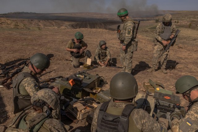 They surrendered: The soldiers ran out of ammunition