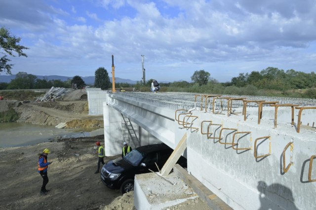 Most preko Zapadne Morave biće završen u decembru ove godine FOTO