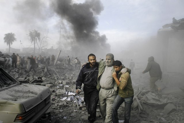 A large-scale attack; Almost 2,500 dead PHOTO/VIDEO