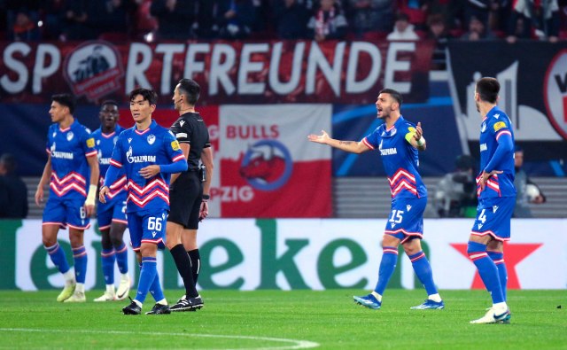 Zvezda pala u Lajpcigu; "Da je još koji minut ostalo 2:1..."