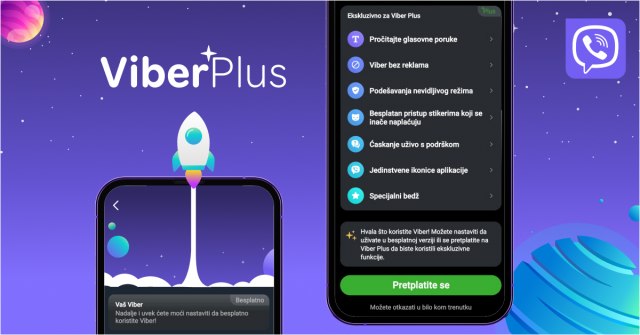 Viber Plus dostupan u Srbiji, evo šta donosi i koliko košta