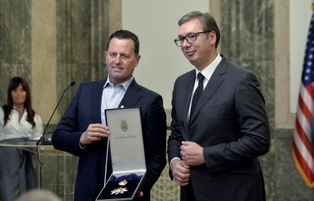 Vučić honored Grenell: 