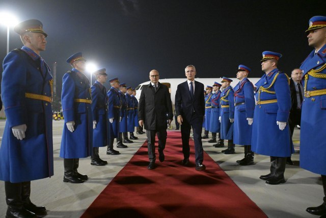 Head of NATO in Belgrade; He meets with Vučić