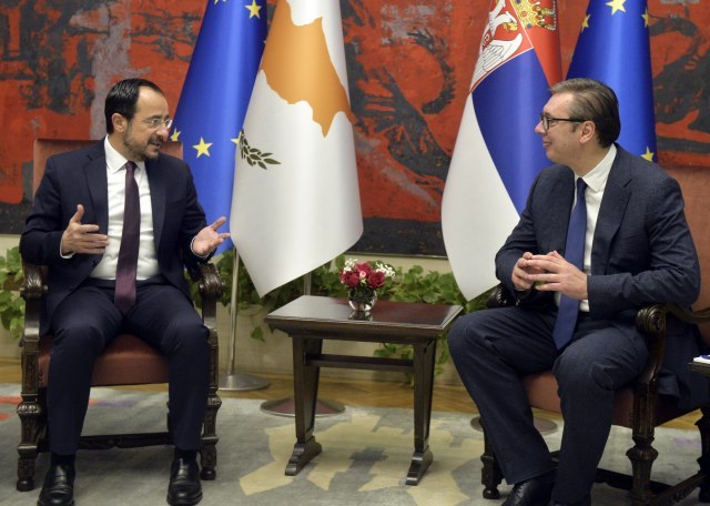 President of Cyprus in Belgrade PHOTO/VIDEO