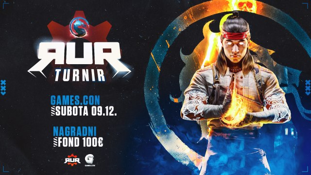 RUR organizuje Mortal Kombat 1 turnir na Games.con festivalu!