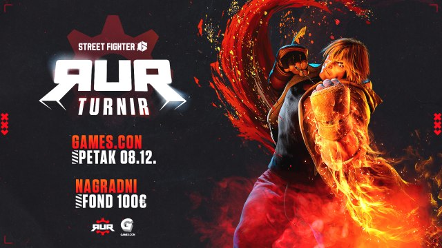 RUR organizuje Street Fighter 6 turnir na Games.con festivalu