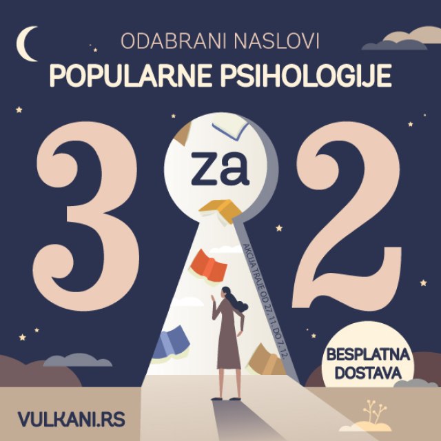 Odabrani naslovi iz oblasti popularne psihologije na akciji: Kupiš 2, čitaš 3 Vulkan knjige