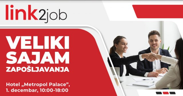 Najuspešnije regionalne kompanije čekaju baš na vas na LINK2job sajmu zapošljavanja