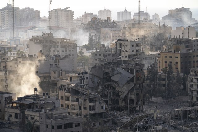 Fajnenšel tajms: Bombardovanje Gaze bliži se onom u Drugom svetskom ratu