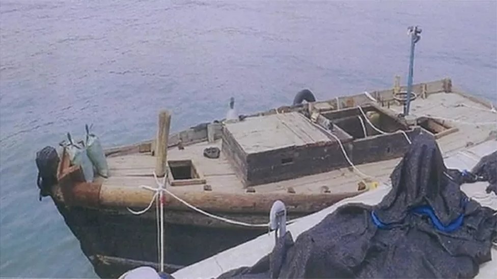 Èamac kojim su Kim i njegova porodica prebegli u Južnu Koreju/BBC