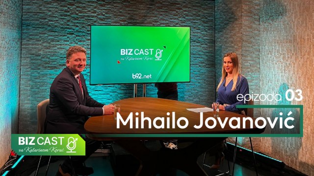 Jovanoviæ za BIZcast: "Donet je zakon – svi dobijaju brz internet"; "Radovi su u celoj Srbiji"