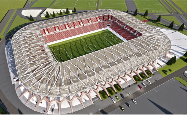 Obustavljen tender: Nedovoljno 77,6 miliona za gradnju stadiona u Kragujevcu?