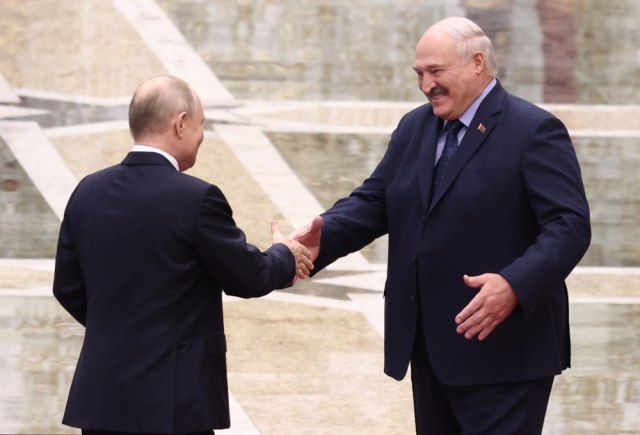 Putin i Lukašenko 29. januara u Sankt Peterburgu