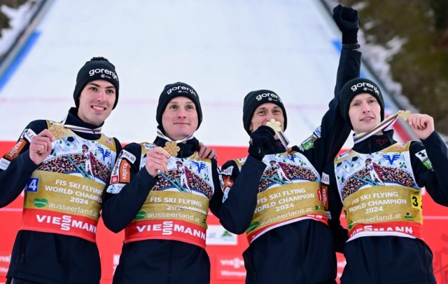 Slovenija odbranila titulu u ski letovima