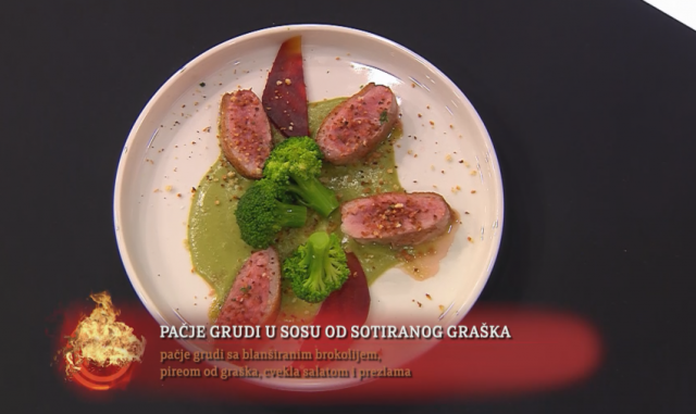 Pačje grudi u sosu od sotiranog graška osvojile 