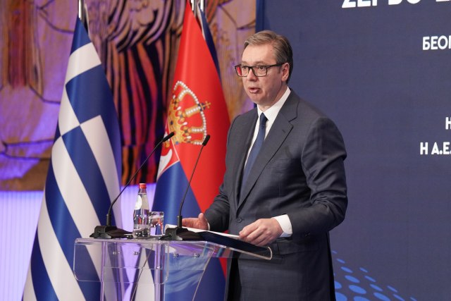 Vučić na Srpsko–grčkom poslovnom forumu: 