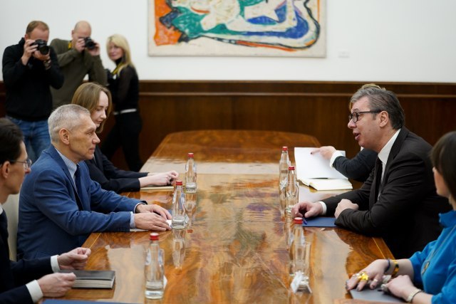 Vucic met with Botsan-Kharchenko