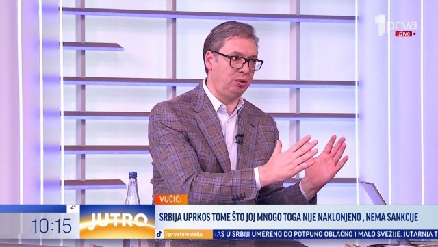 Vuèiæ: "Pressure on Serbia will continue. We would be the champion of democracy..."