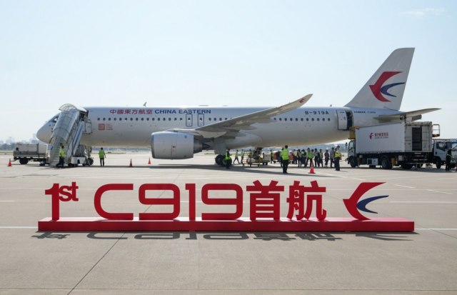 Kinezi predstavili C919: Konkurent 