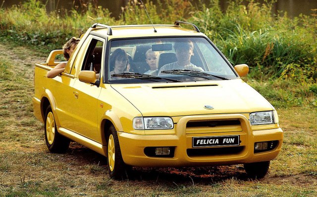 Felicia Fun: Škodin zaboravljeni pikap iz devedesetih FOTO
