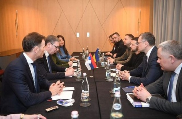 Vučić se sastao sa Zelenskim u Tirani: 