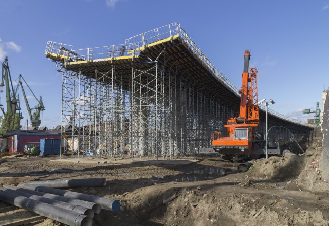 Ruši se stari most: Gradi se novi kod Leskovca